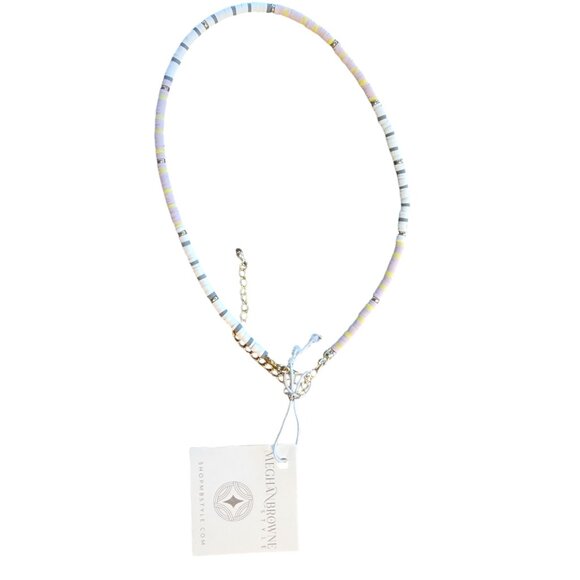 Meghan Browne Jewelry - Meghan Browne Style Flow Pink 13.5" Pukka Shell Bracelet or Anklet